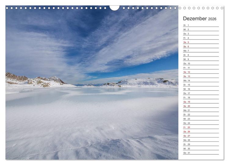 Produktbild: Bergseen im Ultental (Wandkalender 2026 DIN A3 quer), CALVENDO Monatskalender