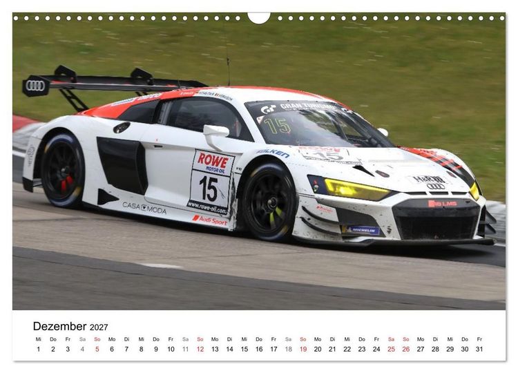 Produktbild: Die Vier Ringe im Motorsport (Wandkalender 2027 DIN A3 quer), CALVENDO Monatskalender