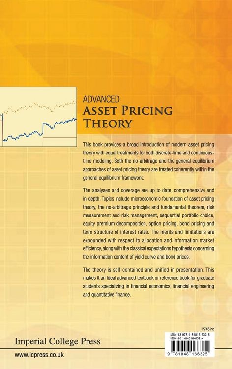 Produktbild: Advanced Asset Pricing Theory (v2)