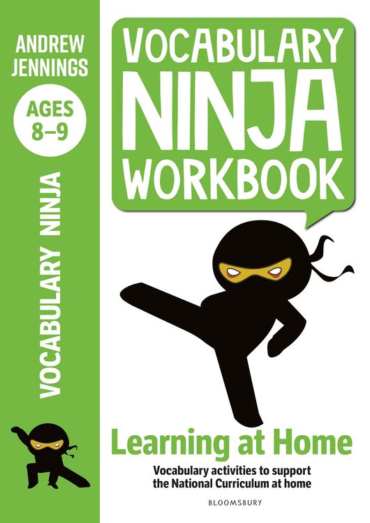 Produktbild: Vocabulary Ninja Workbook for Ages 8-9