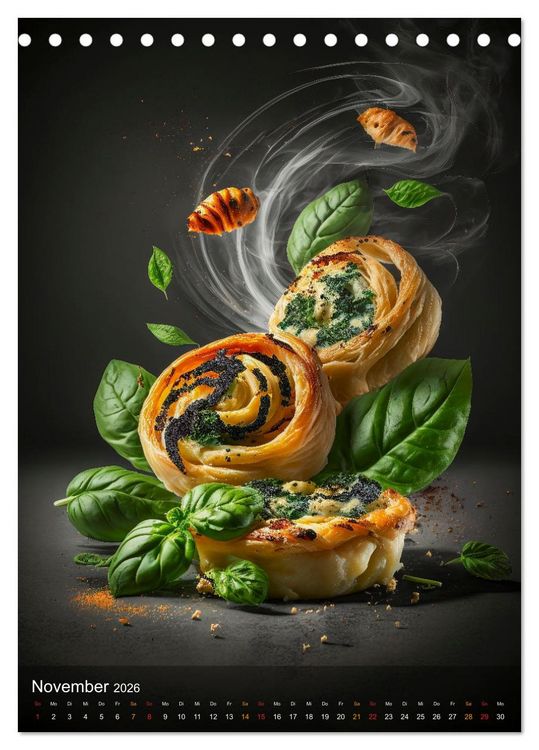 Produktbild: Cooles Fingerfood (Tischkalender 2026 DIN A5 hoch), CALVENDO Monatskalender