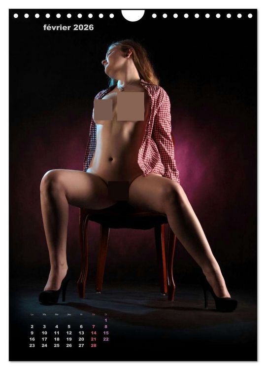 Produktbild: Beaut&eacute;s blondes nues (Calendrier mural 2026 DIN A4 horizontal), CALVENDO calendrier mensuel