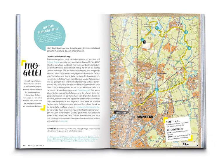 Produktbild: KOMPASS Radvergn&uuml;gen M&uuml;nsterland