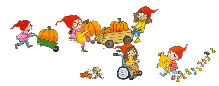 Produktbild: Mein Herbstwichtel-Wimmelbuch