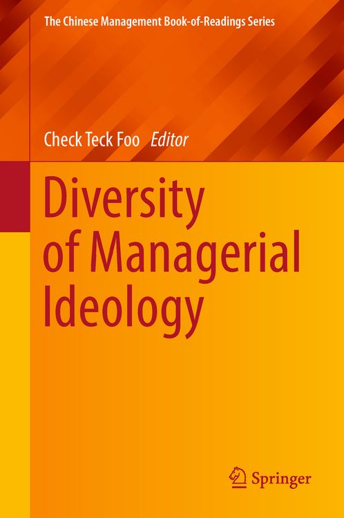 Produktbild: Diversity of Managerial Ideology