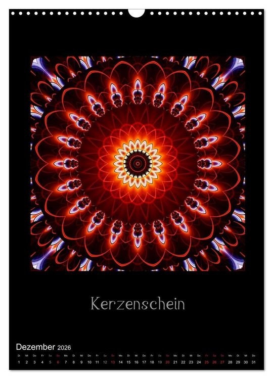 Produktbild: Mandalas - Spiegel der Seele (Wandkalender 2026 DIN A3 hoch), CALVENDO Monatskalender