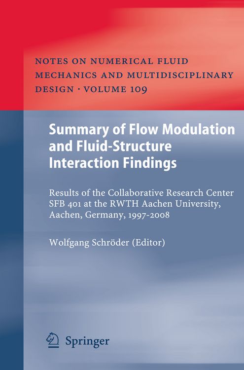 Produktbild: Summary of Flow Modulation and Fluid-Structure Interaction Findings