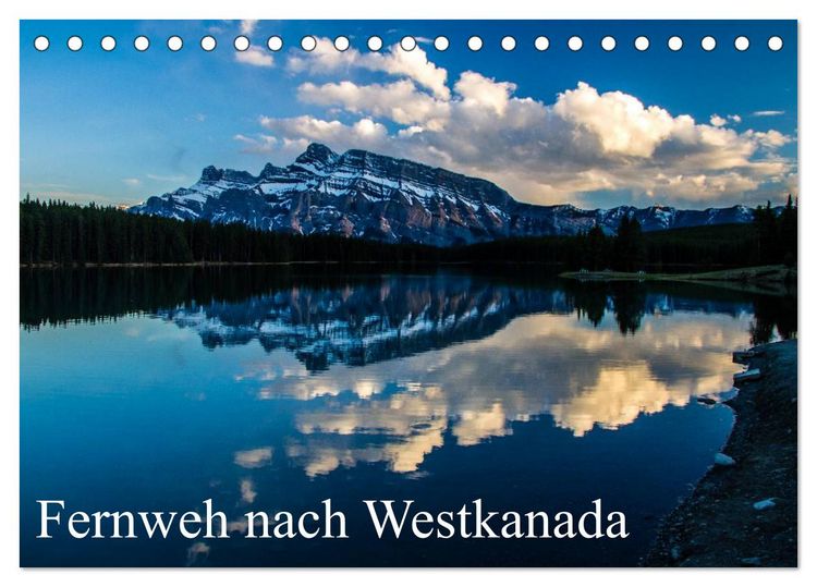 Produktbild: Fernweh nach Westkanada (Tischkalender 2026 DIN A5 quer), CALVENDO Monatskalender