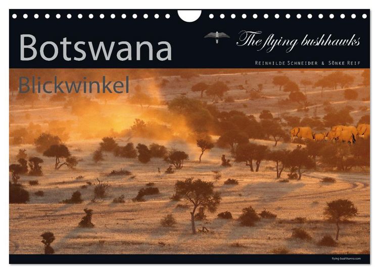 Produktbild: Botswana Blickwinkel 2026 (Wandkalender 2026 DIN A4 quer), CALVENDO Monatskalender
