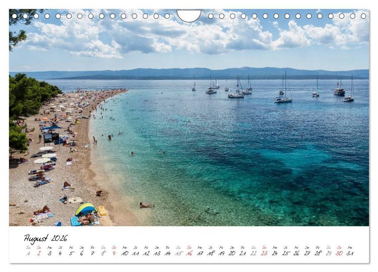 Produktbild: Str&auml;nde der Welt (Wandkalender 2026 DIN A4 quer), CALVENDO Monatskalender