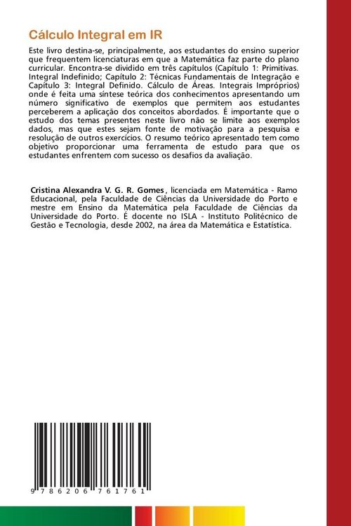 Produktbild: C&aacute;lculo Integral em IR