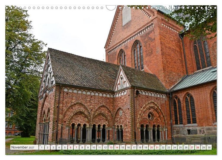 Produktbild: L&uuml;beck, die sehenswerte Hansestadt an der Ostsee (Wandkalender 2027 DIN A3 quer), CALVENDO Monatskalender