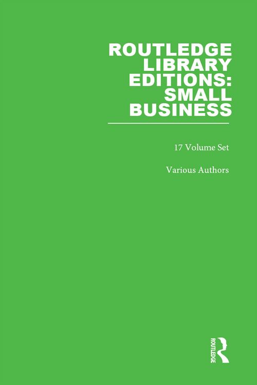 Produktbild: Routledge Library Editions: Small Business