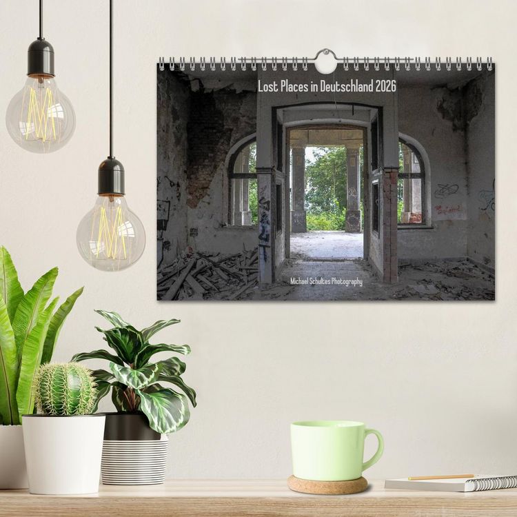 Produktbild: Lost Places in Deutschland 2026 (Wandkalender 2026 DIN A4 quer), CALVENDO Monatskalender