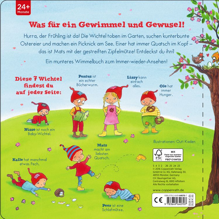 Produktbild: Mein Fr&uuml;hlingswichtel-Wimmelbuch