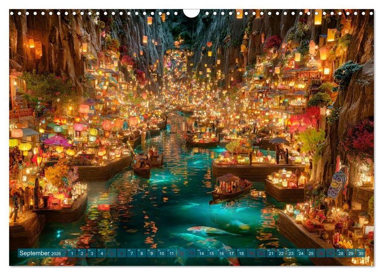 Produktbild: Hier wimmelt es (Wandkalender 2026 DIN A3 quer), CALVENDO Monatskalender