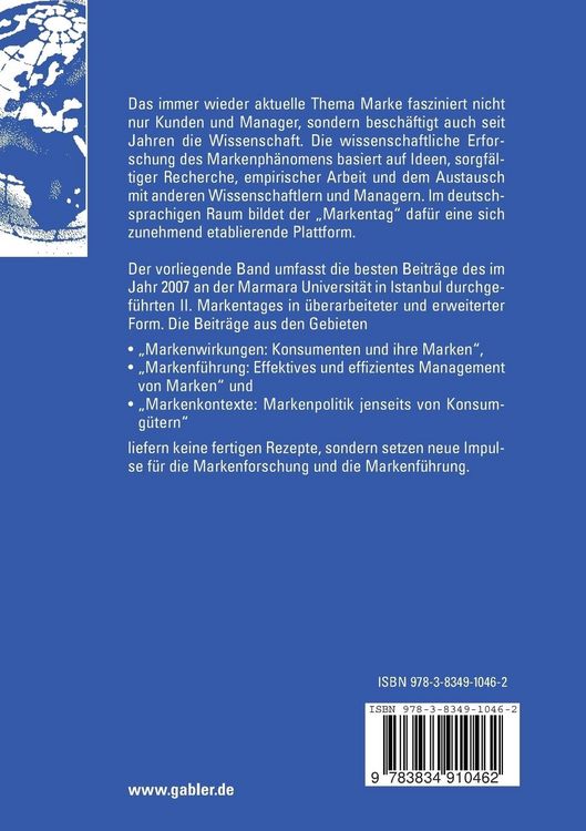 Produktbild: Impulse f&uuml;r die Markenforschung und Markenf&uuml;hrung