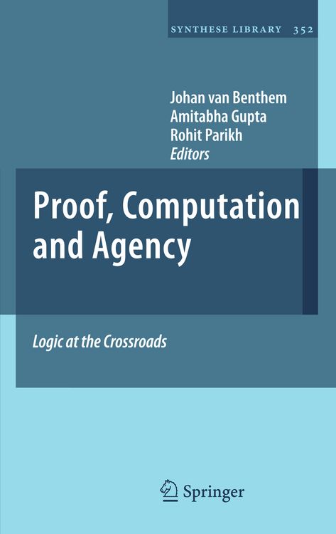Produktbild: Proof, Computation and Agency