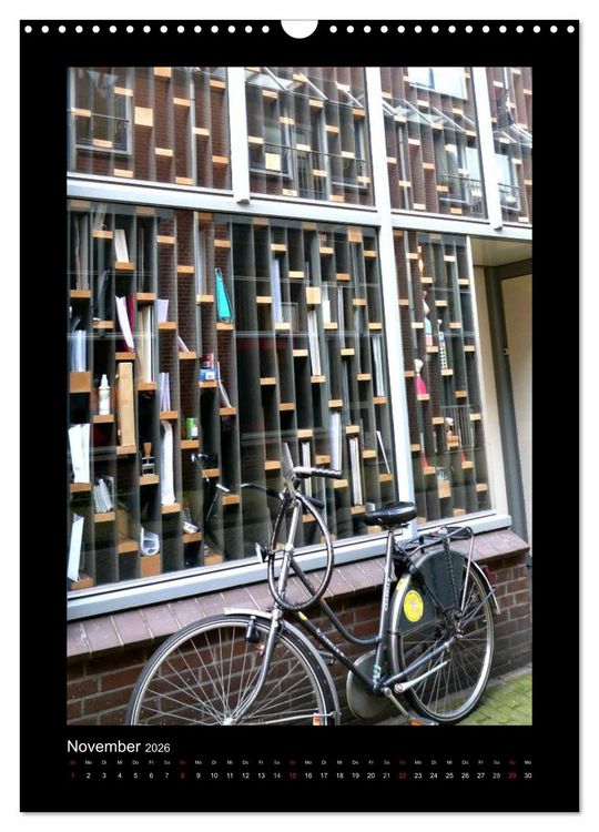 Produktbild: Amsterdam (Wandkalender 2026 DIN A3 hoch), CALVENDO Monatskalender
