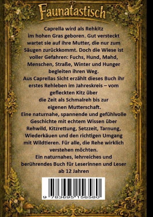 Produktbild: Faunatastisch #8 Caprella - Ein Rehleben im Jahreskreis