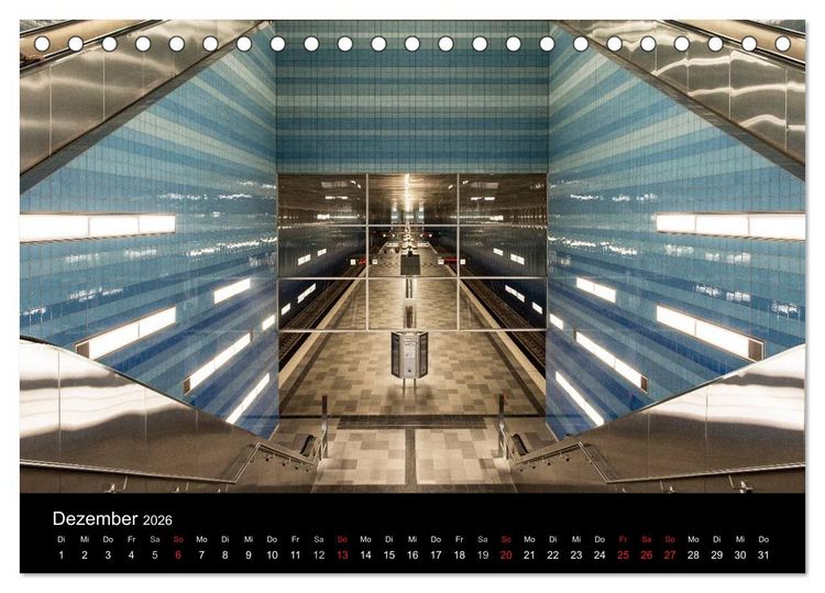 Produktbild: Hamburgs N&auml;chte (Tischkalender 2026 DIN A5 quer), CALVENDO Monatskalender
