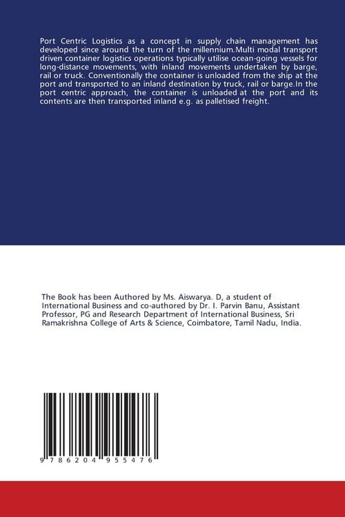 Produktbild: A Study on Port Centric Logistics