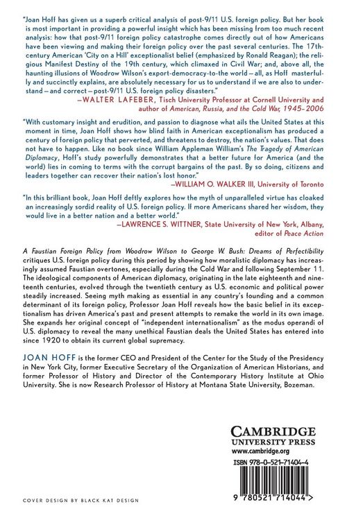 Produktbild: Faustian Foreign Policy Wilson-Bush