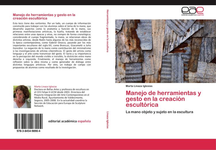 Produktbild: Manejo de herramientas y gesto en la creaci&oacute;n escult&oacute;rica