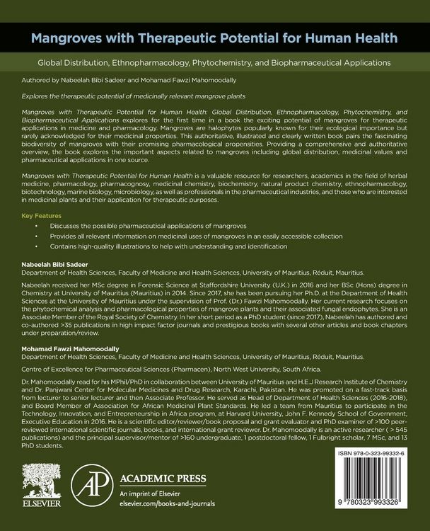 Produktbild: Mangroves with Therapeutic Potential for Human Health
