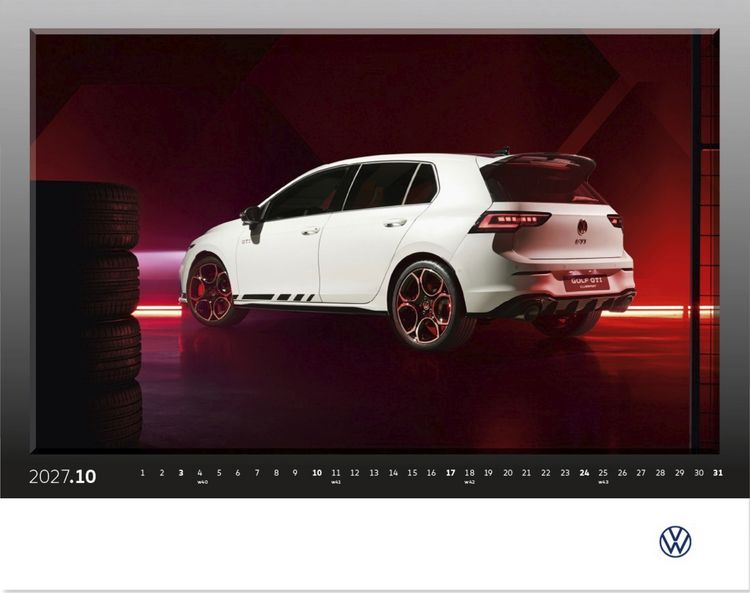 Produktbild: VW Golf GTI Calendar 2027