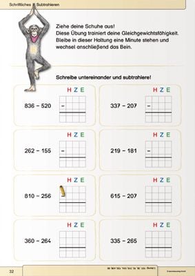 Produktbild: Ich kann schriftlich subtrahieren