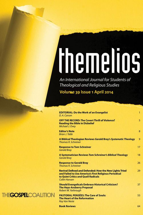 Produktbild: Themelios, Volume 39, Issue 1