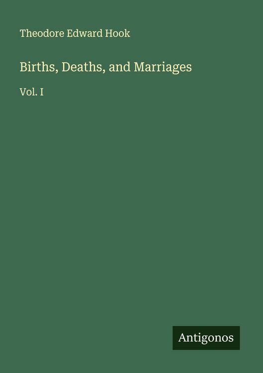 Produktbild: Births, Deaths, and Marriages