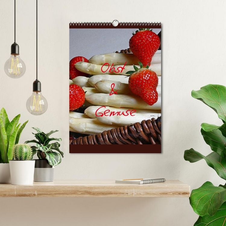 Produktbild: Obst und Gem&uuml;se (Wandkalender 2026 DIN A3 hoch), CALVENDO Monatskalender