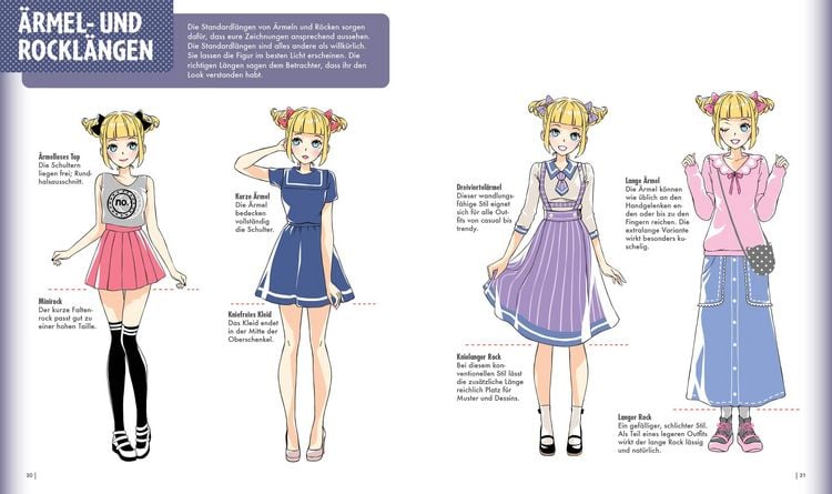 Produktbild: Dein ultimativer Manga-Anime-Zeichenkurs &ndash; Fashion &ndash; Starke Charaktere in stylischen Outfits