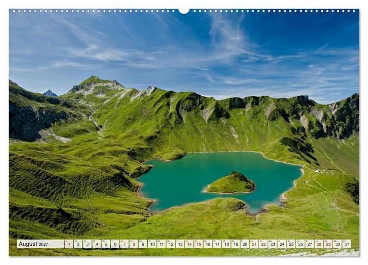 Produktbild: Traumhaftes Allg&auml;u (hochwertiger Premium Wandkalender 2027 DIN A2 quer), Kunstdruck in Hochglanz