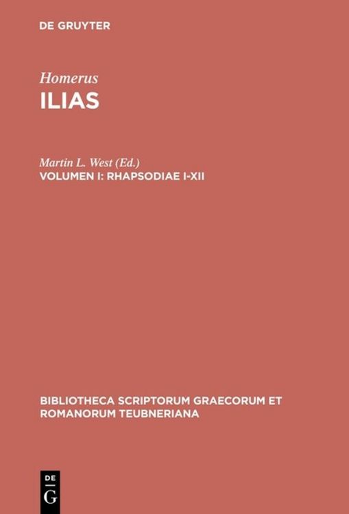 Produktbild: Homerus: Homeri Ilias / Rhapsodiae I-XII