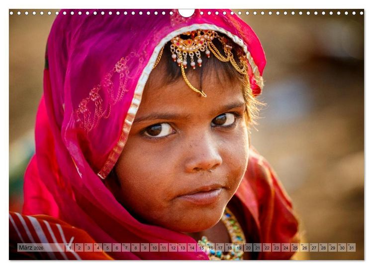 Produktbild: Alltag in Indien (Wandkalender 2026 DIN A3 quer), CALVENDO Monatskalender
