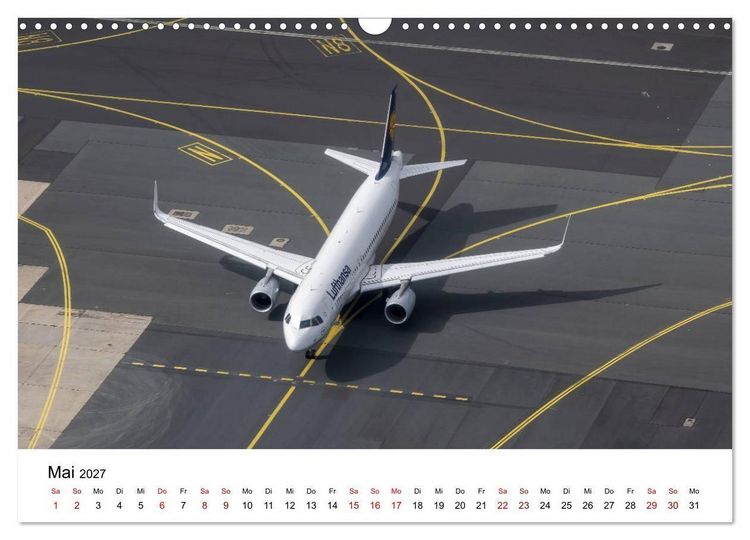 Produktbild: Airbus A320 Das Brot und Butter Flugzeug (Wandkalender 2027 DIN A3 quer), CALVENDO Monatskalender