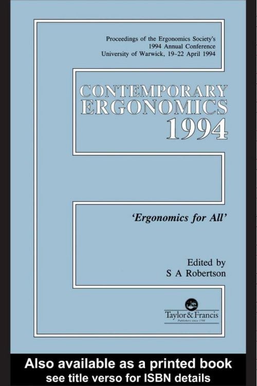 Produktbild: Contemporary Ergonomics