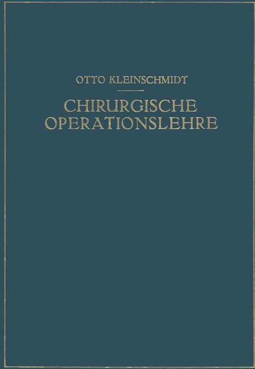 Produktbild: Chirurgische Operationslehre