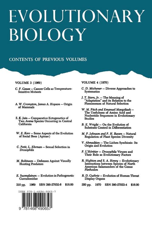Produktbild: Evolutionary Biology