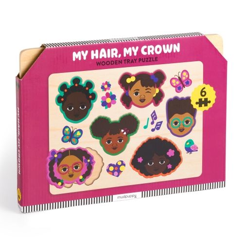 Produktbild: My Hair, My Crown Wooden Tray Puzzle