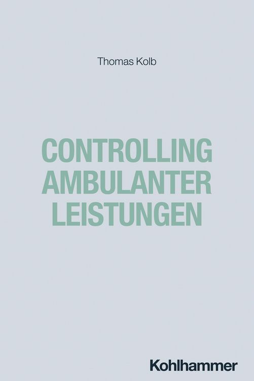 Produktbild: Controlling ambulanter Leistungen