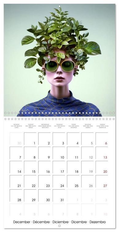 Produktbild: Houseplants Lover (Wall Calendar 2026 12 &times; 12 Inch) CALVENDO 12 Month Wall Calendar