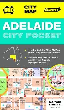 Produktbild: Adelaide City Pocket  1 : 100 000 - 1 : 5 000
