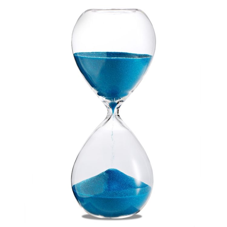 Produktbild: Sanduhr 'Time Out' 5 Minuten, türkis