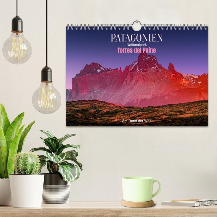 Produktbild: Patagonien, Torres del Paine Nationalpark: Am Rand der Welt (Wandkalender 2026 DIN A4 quer), CALVENDO Monatskalender