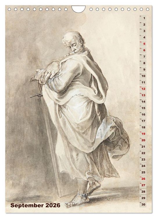 Produktbild: Jesus und die zw&ouml;lf Apostel (Wandkalender 2026 DIN A4 hoch), CALVENDO Monatskalender