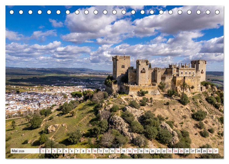 Produktbild: Andalusiens weisse D&ouml;rfer (Tischkalender 2026 DIN A5 quer), CALVENDO Monatskalender